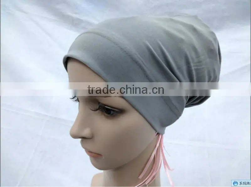 A456 muslim turban ITY NEW 2PCS PLAIN MUSLIM HIJAB