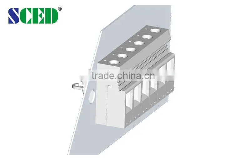 Electrical Feedthroughs Terminal Blocks With 10.0mm Pitch