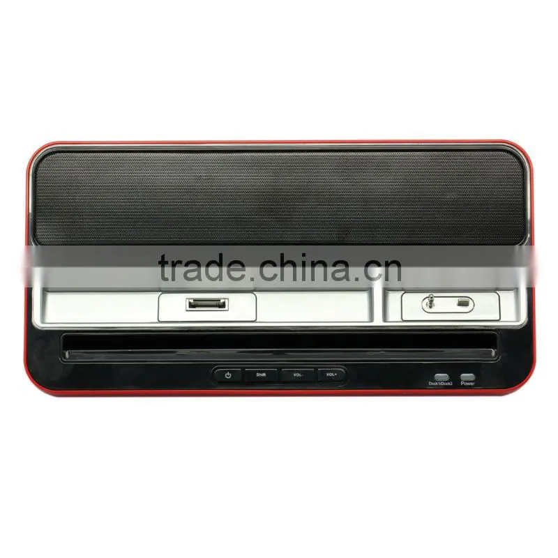 Multipurpose charger speaker for Iphone5 and Ipad mini IP115