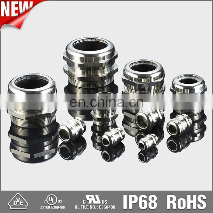wholesale brass compression cable gland brass waterproof gland