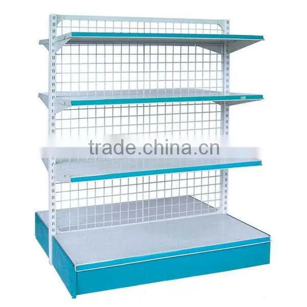 china shelf wire net supermarket shelf