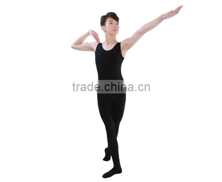 2220 Kids Unitards, Black Men's Unitard, Men Footed Unitard