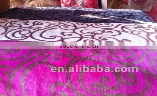printed super soft high quality flannel blanket