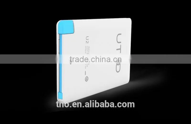 custom credit card portable mobile power bank 2500mah