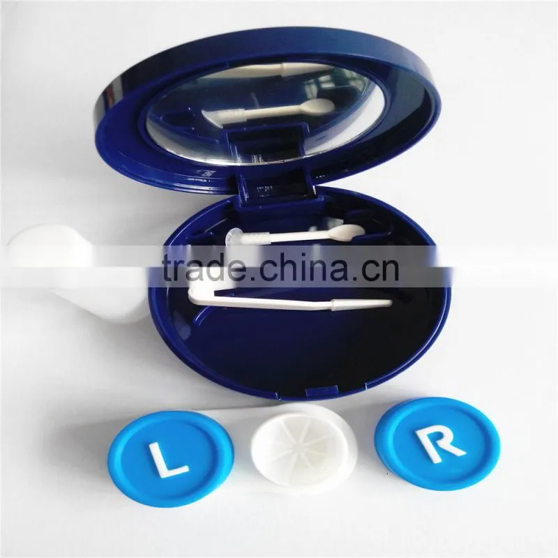 contact lens solution case & contact lens mate box