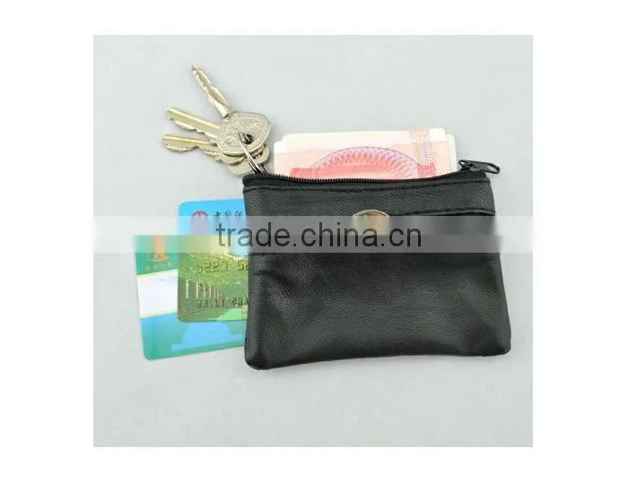 Cow Hide Leather Coin Pouch/Coin Purse