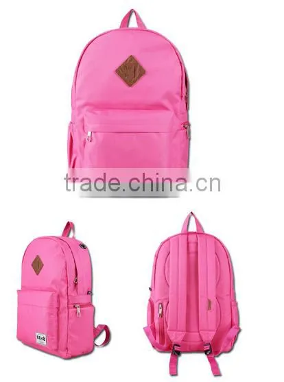 canvas sport backpack 2016 spring fashion school backpack