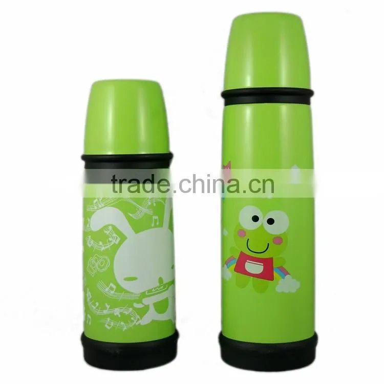 2016 Newly Hot Sale Concise Manufactured Double Wall Stainless Steel Vacuum Flask With Flastic Lid