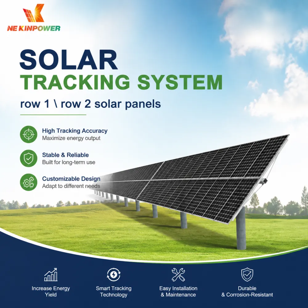 Large PV Module Tracker; Solar Tracker Mounting System; Large Panel Solar Tracker
