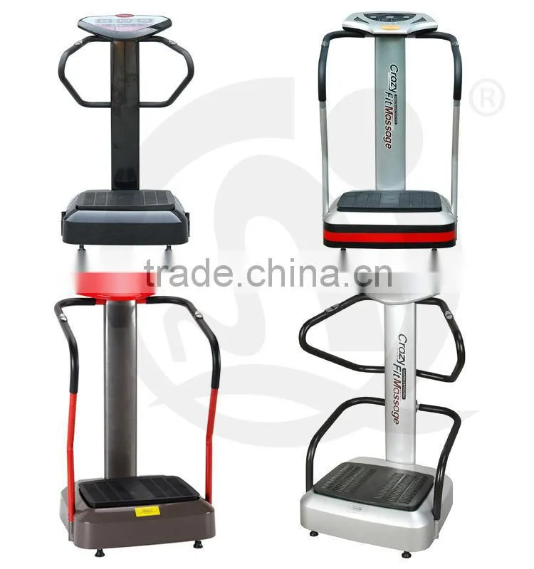 Power fit massage fitness vibration platform exercise machine
