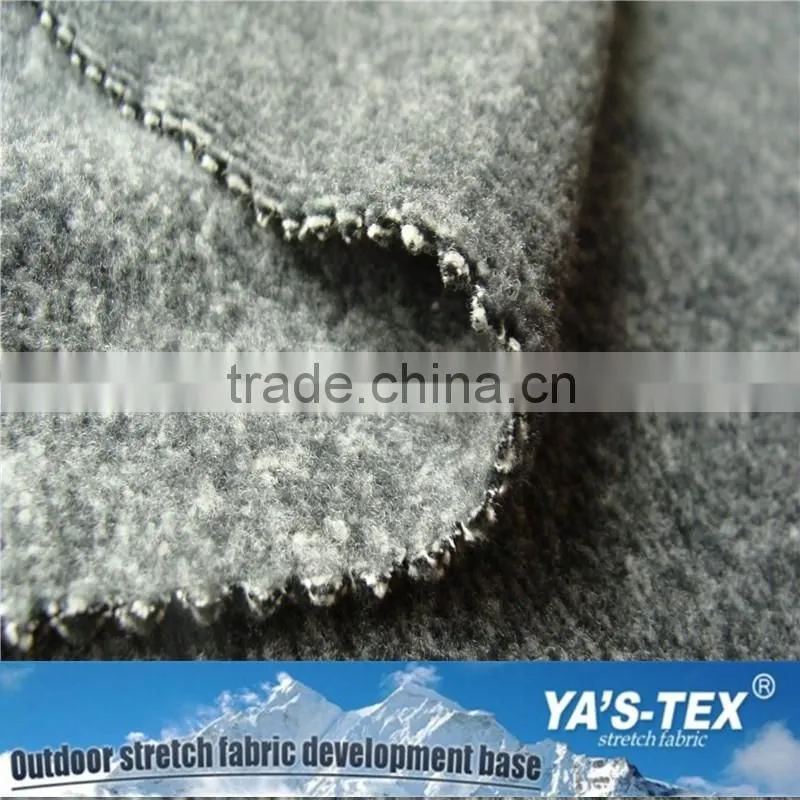 Bamboo Polar Fleece Fabric 4 Way Stretch Breathable Waterproof Outdoor Winter Cloth Fabric