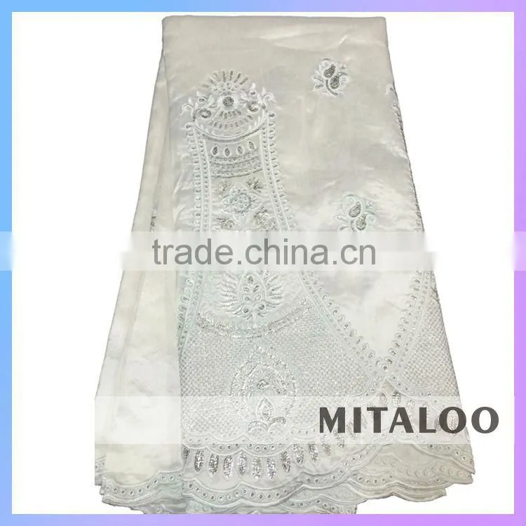 Mitaloo High Quality African George Lace Fabric China Factory For Dresses MGP0033