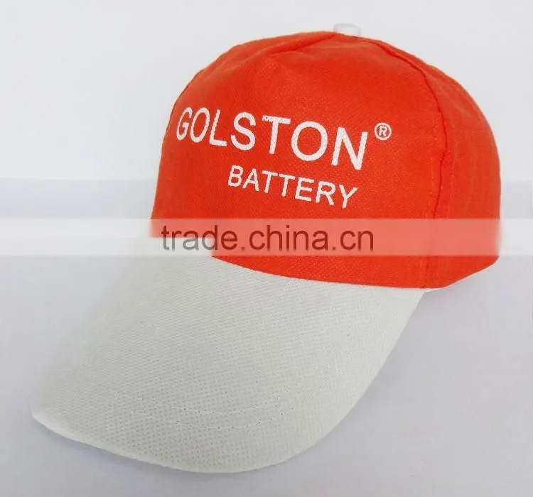 cotton baseball solar fan cap, summer cooler hat