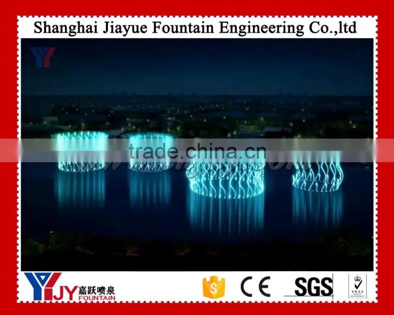 One-dimensional digital fountain nozzle