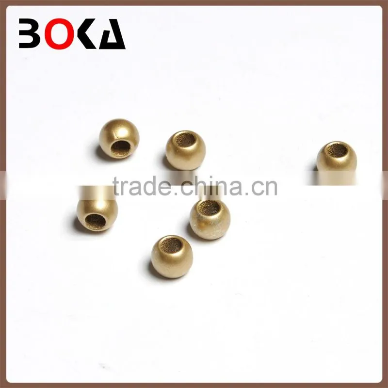 // latest design golden round with hole alloy beads // garment beads accessories //