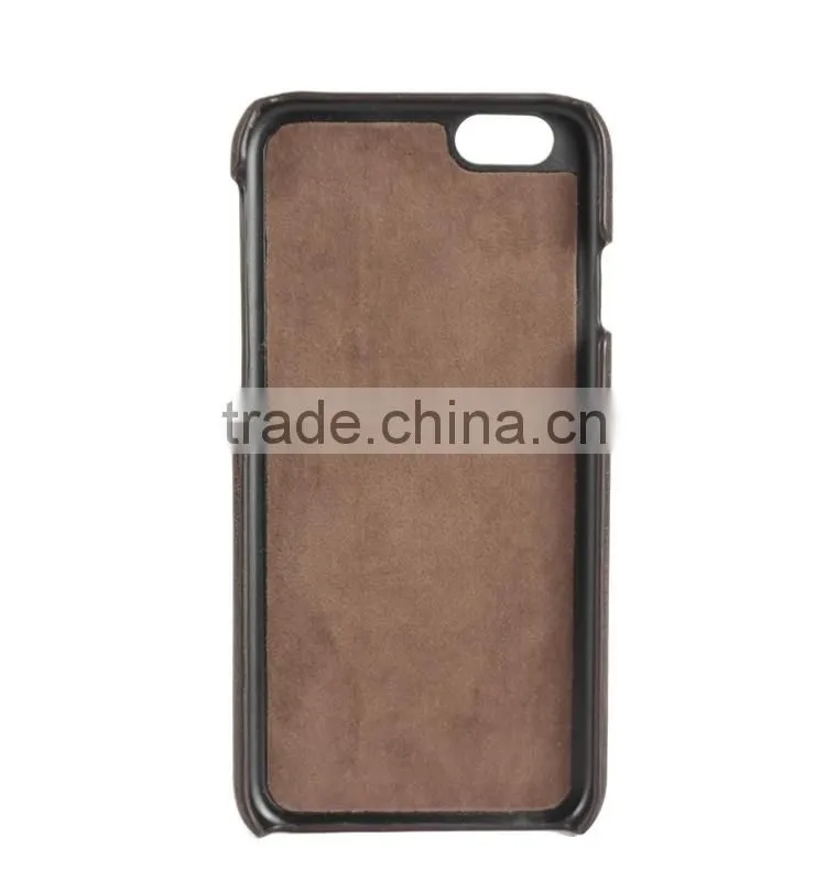 Fading Leather With Card Slots Cell Phone/Mobile Phone Case/Cover for iPhone 6/6s for Lady/Female