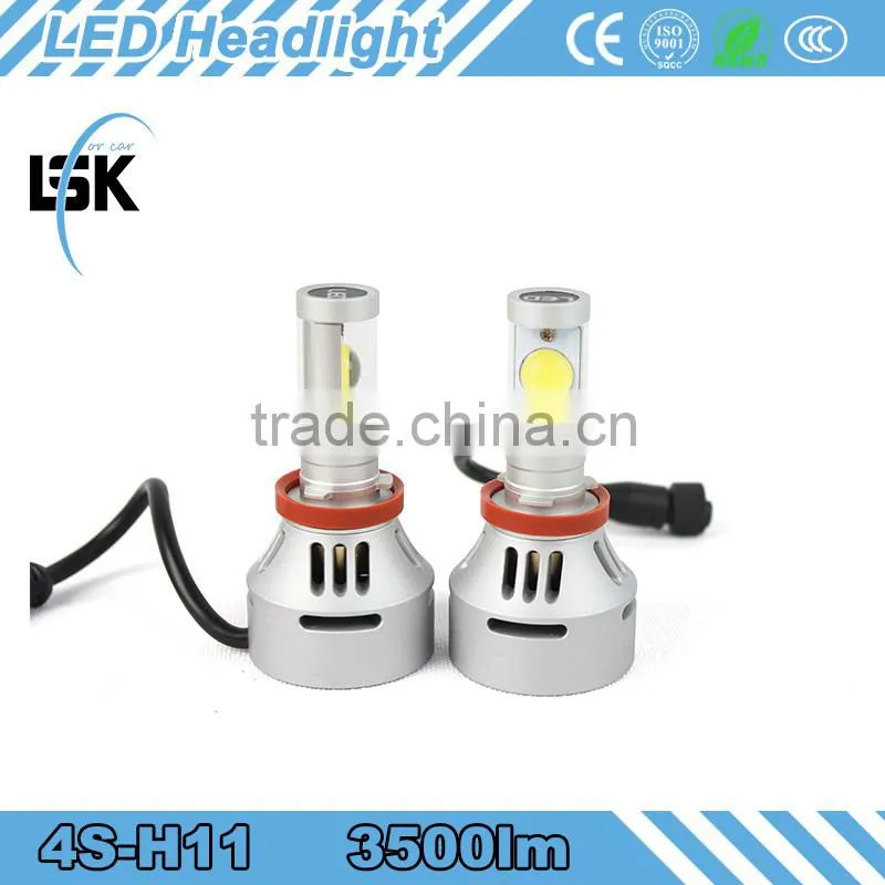 2015 high quality 3000K, 4300K, 6500K, 8000K, 10000K 35W IP65 motorcycle led headlight