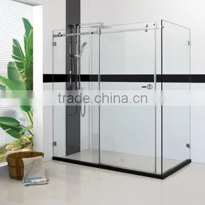 Rectangular Shaped Framed Floor Standing Glass Shower Enclosure