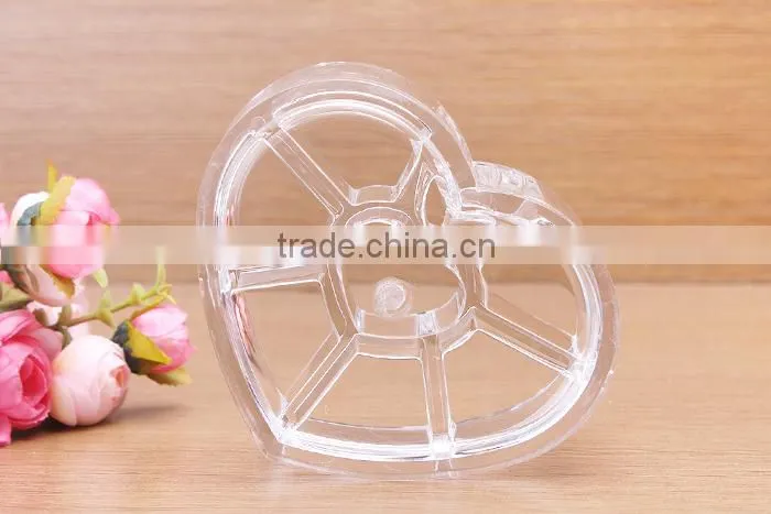 C20 ANPHY PS Crystal Heart Shape Makeup Desk Organizer