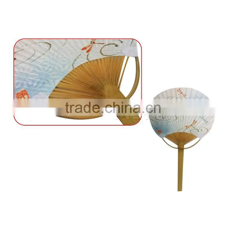 Customized Hand Fan Promotional Wooden Wedding Bamboo Hand Fan Wholesales Gift
