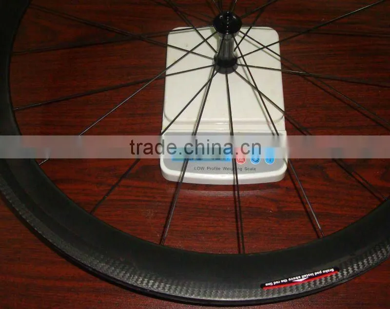 1110g! light weight carbon wheel tubular 700c