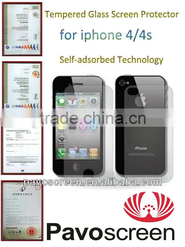 NEW ARRIVAL 0.28mm Tempered Glass Water Proof Anti-fingerprint Screen Protector for Xperia Z