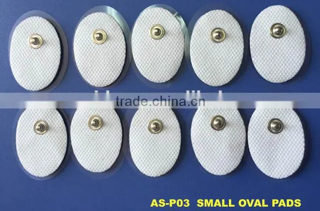 Small Oval Reusable TENS/EMS Unit Electrode Pads