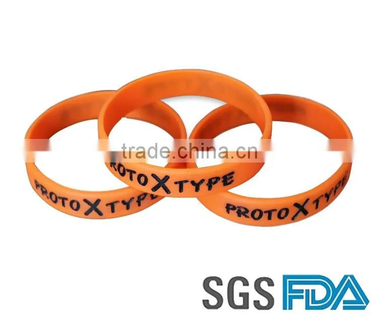 BPA Free Silicone Bracelet, Cheap silicone wristband