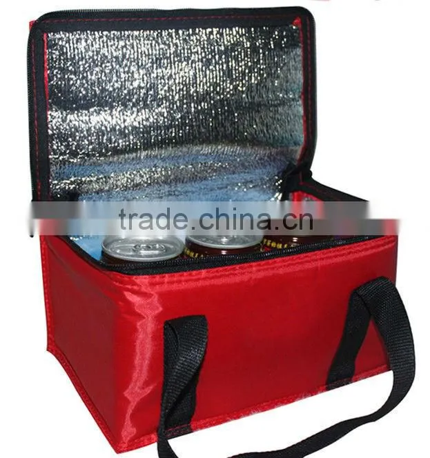 hot sale insulation 4 wine cooler bag 600D polyester cooler bag