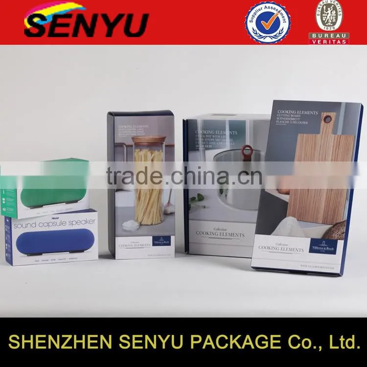 Different Size Customized Luxury Gift Packaging Paper Box Free Sample
