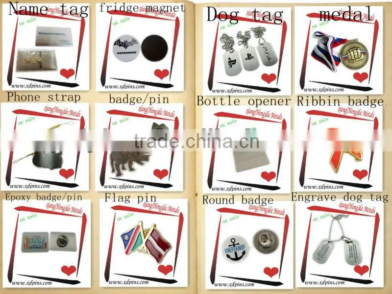 restaurant promotion gift 3D PVC patches manufacturer