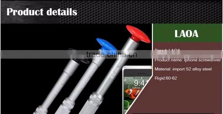 High quality S2 alloy steel Precision screwdriver for phone and computer repairing