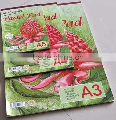 Mont Marte Pastel Pad acid free 4 colours 180gsm A3/ A4/ A5