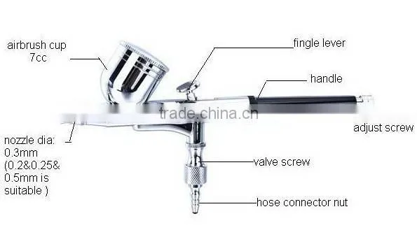 HSENG HS-30 mini airbrush kit
