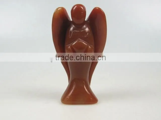 Wholesale AB grade gemstone angel sculptures for sale