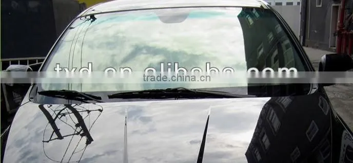 light green Scratch-resistant Car Solar Film with size: 1.52*12m/1.52*30m/1.52*60m each roll