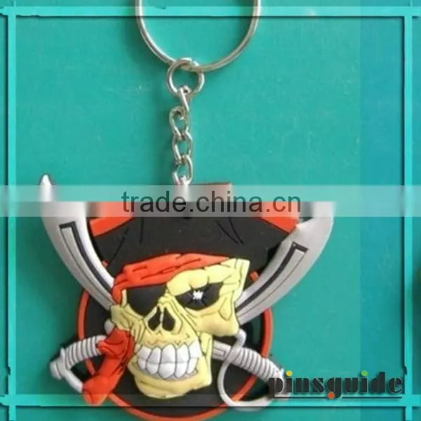 promotional 3d pvc keychains wholesale china for gifts items