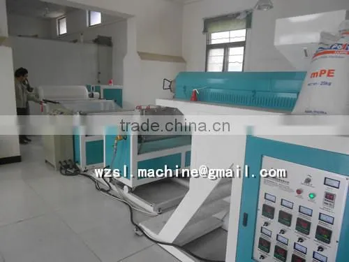 Plastic bubble film making machine