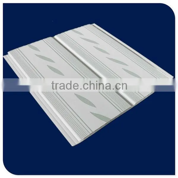 Fire resistant Printing decorative washable PVC wall panels for interior