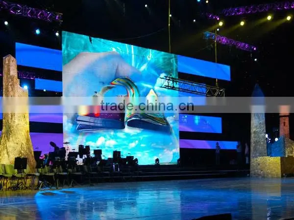 LAMP high resolution full color led screen board for stage