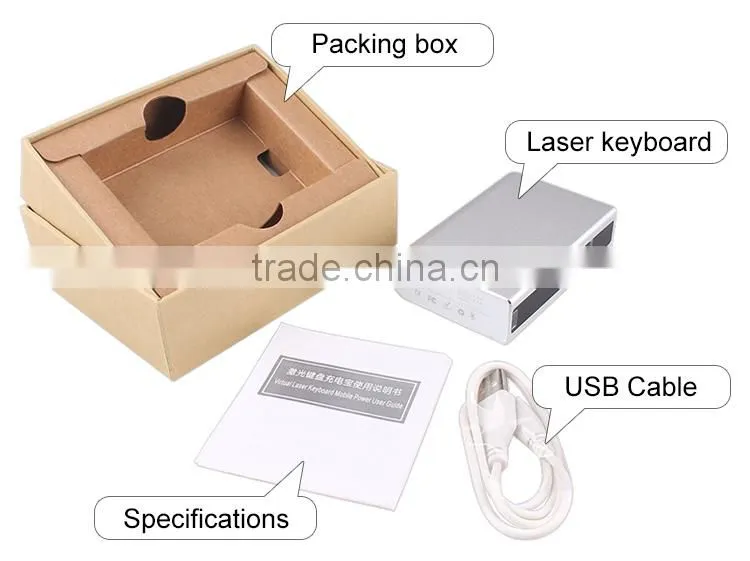 Mini Wireless Keyboard with Trackball Mouse for Smartphone Laptop