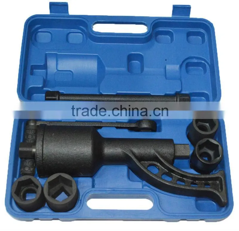 Truck tire impact wrench labor saving wrench