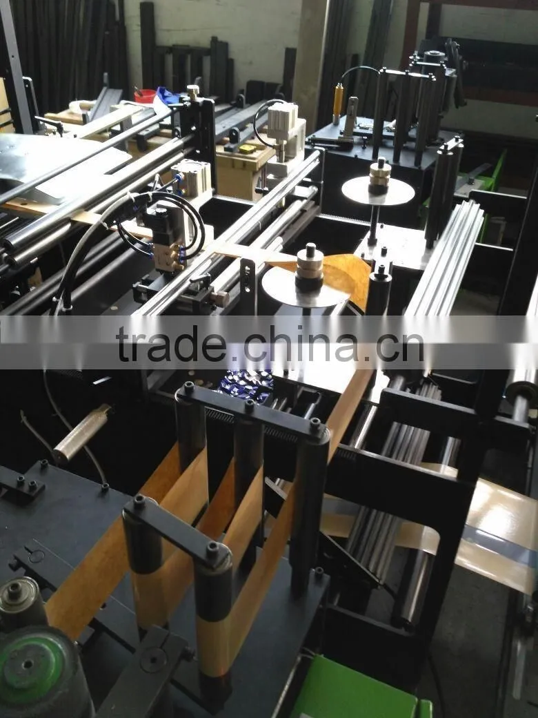 Three Side Sealing Pouch Zipper Bag Making Machine