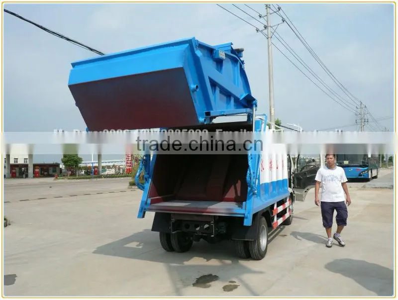 Dongfeng 4x2 garbage disposal truck