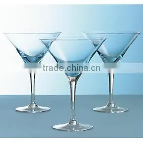 Crystal Blue Martini Glasses Wholesale