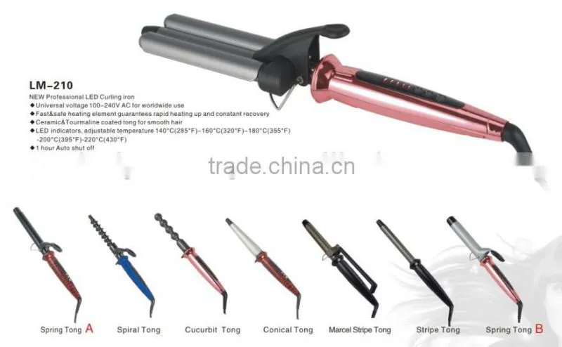 cone curling iron