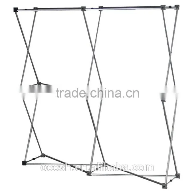 Tension Fabric Exhibition Backdrop Display Stand, Pop Up Display Stand, Hop Up Banner