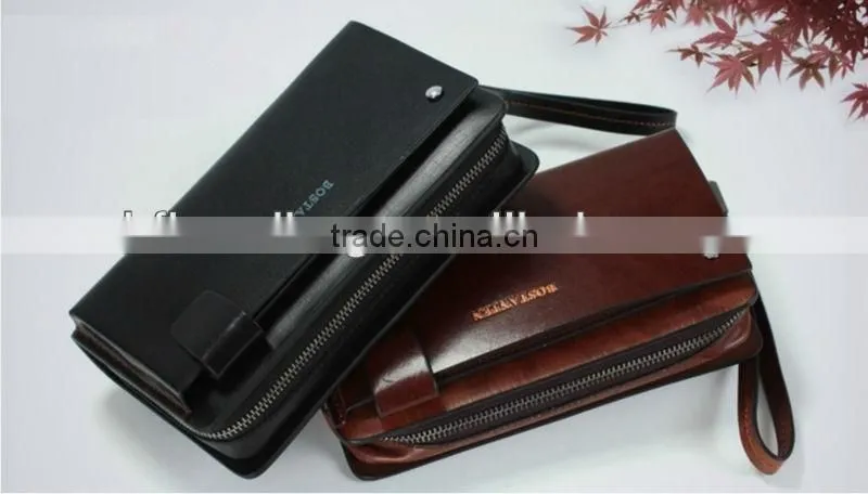 Genuine leather men's wallet