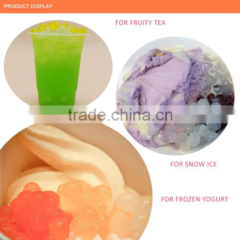 Round popping boba,Bubble tea popping boba