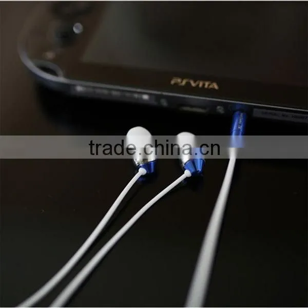 3.5mm Plug In-ear silicone mobile Earphone with mic